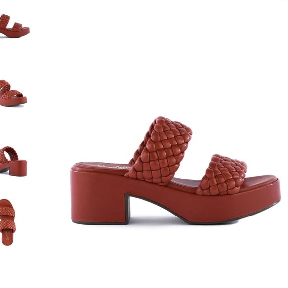 Free People Seychelles Winnie Quilted platforms (also called "Novelty Sandal") - Picture 2 of 15